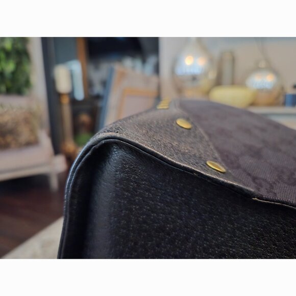 EUC Preloved Authentic Gucci Steamer Overnight Bag - Picture 7 of 13